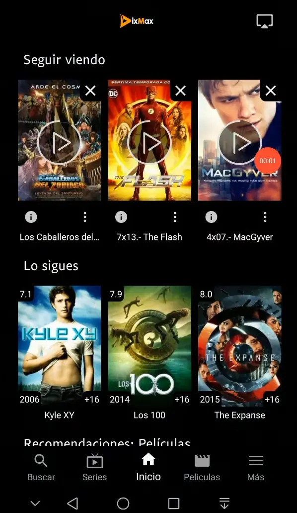 Captura de pantalla de DixMax 2
